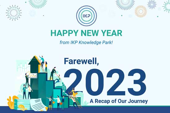 happy new year from IKP Knowledge Park!